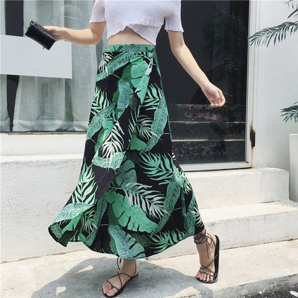 fdfklak 2020 women's spring summer skirts travel sunscreen floral chiffon print maxi skirt one-step beach long skirt women, Black
fdfklak 2020 women's spring summer skirts travel sunscreen floral chiffon print maxi skirt one-step beach long skirt women, Black
