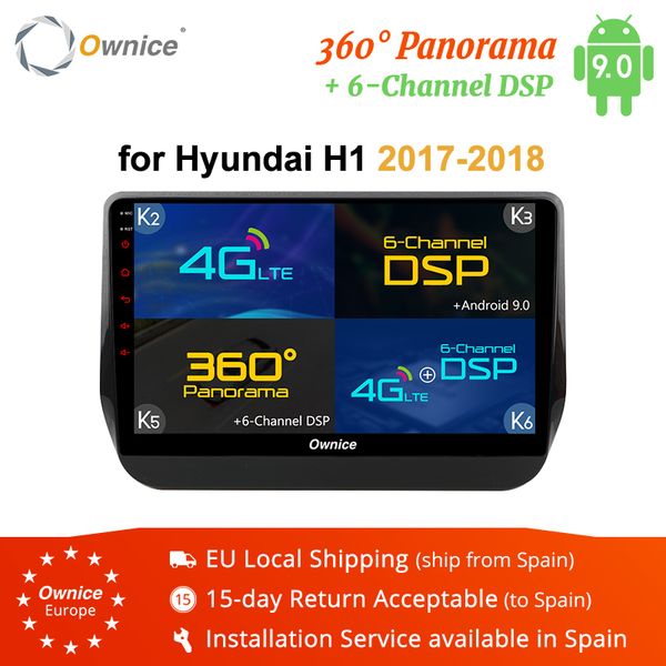 ownice k5 k6 9" car dvd player gps navigation system for h1 grand starex 2017 2018 octa core 4g lte 360 panorama dsp
ownice k5 k6 9" car dvd player gps navigation system for h1 grand starex 2017 2018 octa core 4g lte 360 panorama dsp