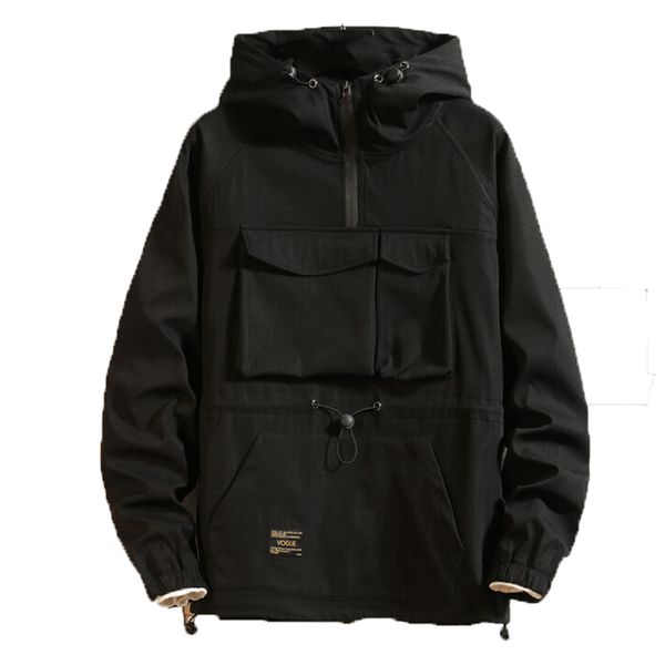 women rainproof black beige hooded solid pocket applique zipper drawstring anoraks hoodies loose pullover fall winter h0077, Tan;black
women rainproof black beige hooded solid pocket applique zipper drawstring anoraks hoodies loose pullover fall winter h0077, Tan;black