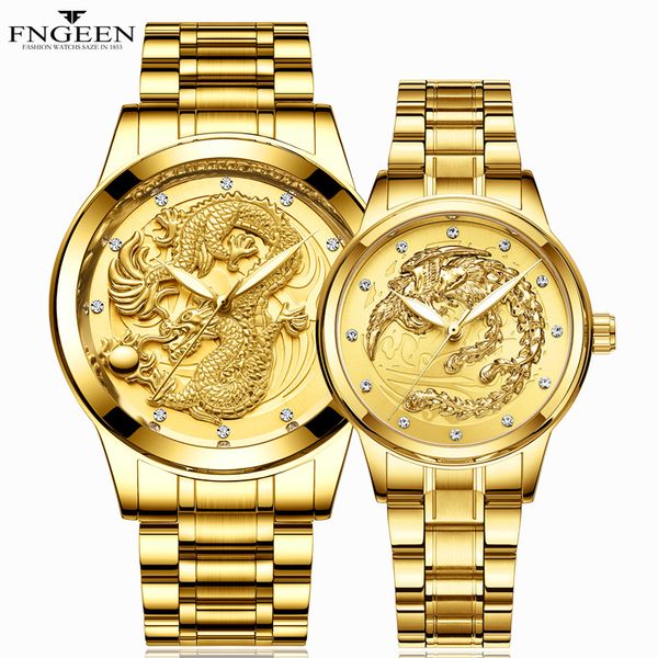 maxi designer style waterproof luminous gold color quartz ultra-thin steel belt dragon and phoenix embossed dial couple watch, Slivery;brown
maxi designer style waterproof luminous gold color quartz ultra-thin steel belt dragon and phoenix embossed dial couple watch, Slivery;brown