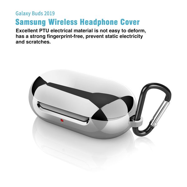 new tpu silicone headset cases applicable to samsung galaxy buds wireless bluetooth headset protective cover with plating anti falling hook
new tpu silicone headset cases applicable to samsung galaxy buds wireless bluetooth headset protective cover with plating anti falling hook