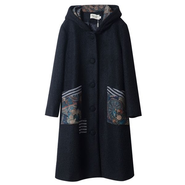 woolen overcoat women mid-length literary artistic casual loose printing large size hooded thick warm autumn winter outwear d341, Black
woolen overcoat women mid-length literary artistic casual loose printing large size hooded thick warm autumn winter outwear d341, Black