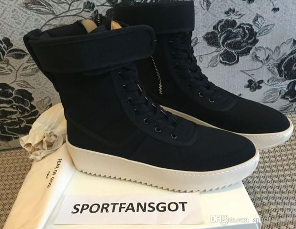 without box size 34-46 fear of god military sneaker boots black nylon jerry lorenzo fog made in italy high cut winter boots 
without box size 34-46 fear of god military sneaker boots black nylon jerry lorenzo fog made in italy high cut winter boots