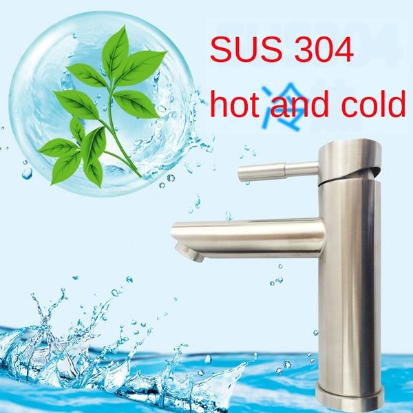 304 stainless steel foramina singulare mix water-cooling heat water tap shower room wash basin faucet toilet antirust faucet
304 stainless steel foramina singulare mix water-cooling heat water tap shower room wash basin faucet toilet antirust faucet