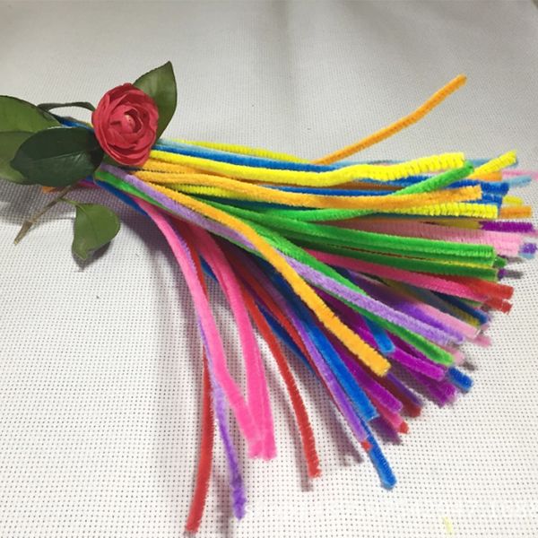 100 шт синель стебли pipe cleaners дети образования игрушка diy craft спиральные rods
100 шт синель стебли pipe cleaners дети образования игрушка diy craft спиральные rods