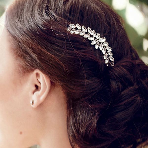 vintage gold crystals metal leaf wedding bridal hair side comb headpiece ornament jewelry hair accessories, Golden;white
vintage gold crystals metal leaf wedding bridal hair side comb headpiece ornament jewelry hair accessories, Golden;white