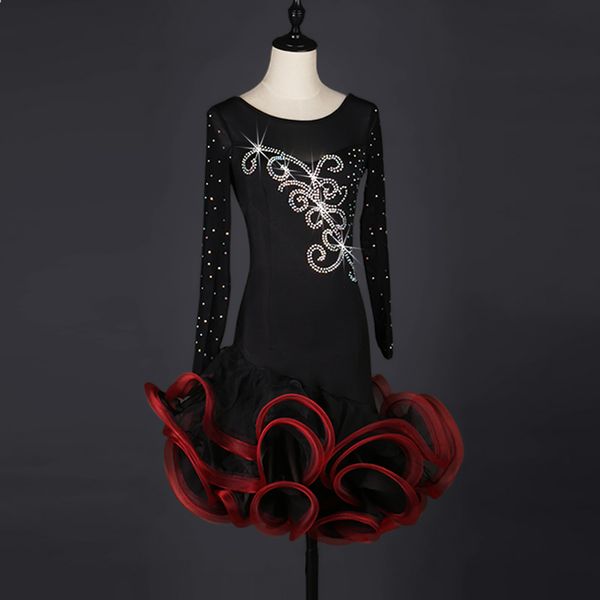 2017 women latin dance dresses for ladies black red skirts ballroom dancing dress costume black swan tango dance dress
2017 women latin dance dresses for ladies black red skirts ballroom dancing dress costume black swan tango dance dress