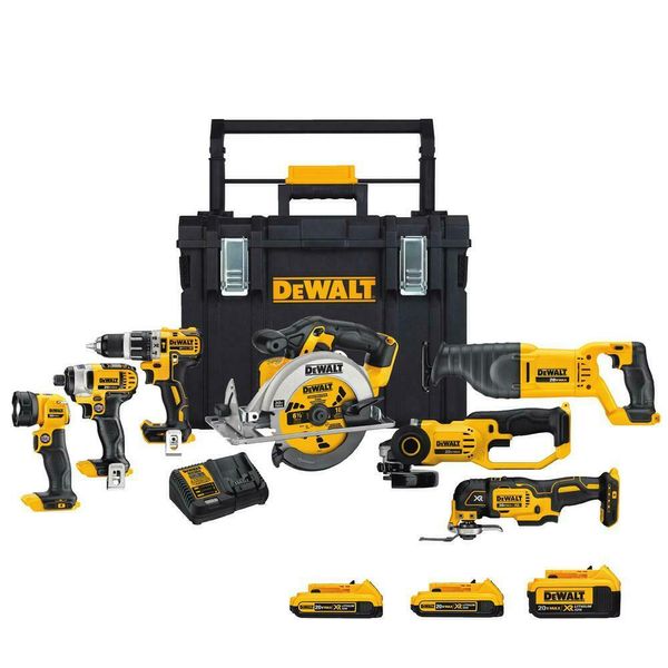 

2019 whole ale brand new dewalt lithium ion combo kit 20 volt max cordle batterie in a rolling toolbox