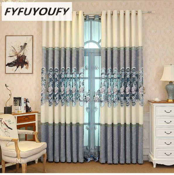 luxury jacquard embroidered blackout curtains for living room french windows curtains for bedroom drapes
luxury jacquard embroidered blackout curtains for living room french windows curtains for bedroom drapes