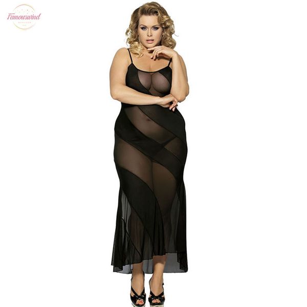 women babydoll see through long semi mesh babydoll dress black suspenders long dress plus size robe r7389, Black;gray
women babydoll see through long semi mesh babydoll dress black suspenders long dress plus size robe r7389, Black;gray