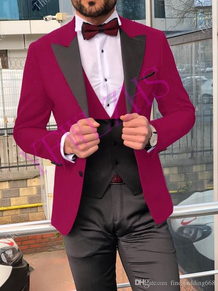 one button groomsmen peak lapel wedding groom tuxedos men suits wedding/prom/dinner man blazer(jacket+tie+vest+pants) 1069, Black;gray
one button groomsmen peak lapel wedding groom tuxedos men suits wedding/prom/dinner man blazer(jacket+tie+vest+pants) 1069, Black;gray