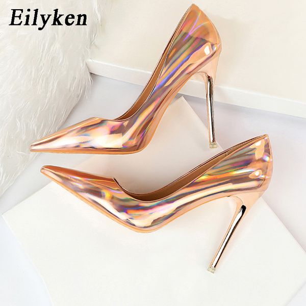 eilyken patent leather stiletto women pumps pointed toe slip on shallow ladies wedding high heel female shoes, Black
eilyken patent leather stiletto women pumps pointed toe slip on shallow ladies wedding high heel female shoes, Black