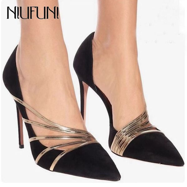 niufuni 12cm high heels fashion hollow women pumps pointed toe spring autumn shoes party dress pumps lady work, Black
niufuni 12cm high heels fashion hollow women pumps pointed toe spring autumn shoes party dress pumps lady work, Black