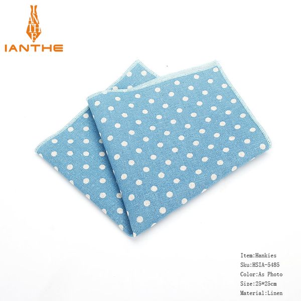 25*25cm brand new men's linen cotton pocket square polka dot handkerchief chest towel prom wedding party suit hankies gift, Black;blue
25*25cm brand new men's linen cotton pocket square polka dot handkerchief chest towel prom wedding party suit hankies gift, Black;blue