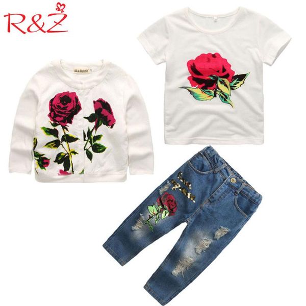 girls clothes set 2017 spring/autumn new brand fashion rose 3pcs 2-9y kids long sleeves flower children clothing set, White
girls clothes set 2017 spring/autumn new brand fashion rose 3pcs 2-9y kids long sleeves flower children clothing set, White