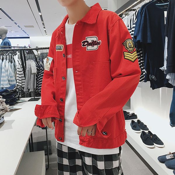 2018 spring clothing new style jacket men's teenager men's jacket solid color fashion casual students coat, Black;brown
2018 spring clothing new style jacket men's teenager men's jacket solid color fashion casual students coat, Black;brown