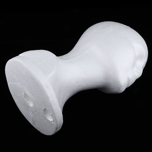 12'' female styrofoam foam mannequin wig head display hat cap wig holder white head model w/ hole - light weight & easy to carry
12'' female styrofoam foam mannequin wig head display hat cap wig holder white head model w/ hole - light weight & easy to carry