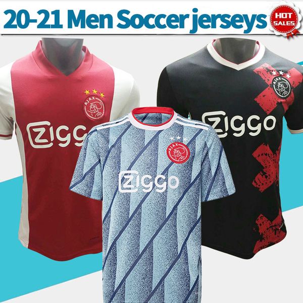 20-21 ajax away soccer jerseys #6 van de beek 2020 home red soccer shirts ziyech tadic promes third black customized football uniforms, Black;yellow
20-21 ajax away soccer jerseys #6 van de beek 2020 home red soccer shirts ziyech tadic promes third black customized football uniforms, Black;yellow