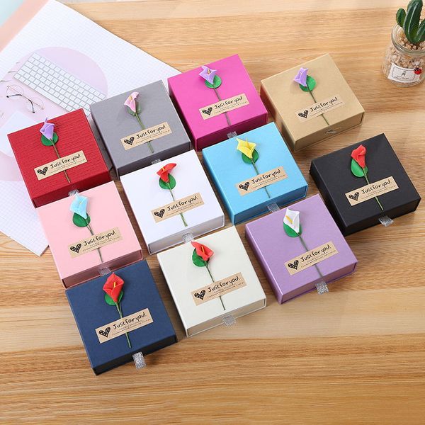 new 10 colors kraft paper drawer ring, bracelet box necklace jewelry diy packaging carton small gift birthday box for lover
new 10 colors kraft paper drawer ring, bracelet box necklace jewelry diy packaging carton small gift birthday box for lover