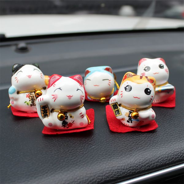 5pcs/set car ornament ceramic lucky cat figure doll cute decoration automobiles internal dashboard toys home furnishing gifts
5pcs/set car ornament ceramic lucky cat figure doll cute decoration automobiles internal dashboard toys home furnishing gifts