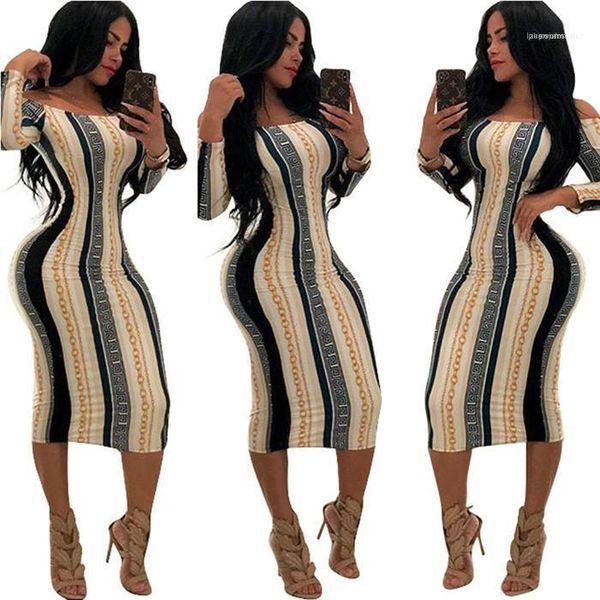 dresses long sleeve slash neck skinny dress lady striped club dresses female clothing new arrival summer party, White;black
dresses long sleeve slash neck skinny dress lady striped club dresses female clothing new arrival summer party, White;black