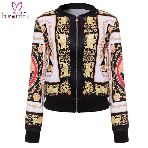 flower print 2018 women coats spring long sleeve zipper bomber jacket female casual basic jacket coat autumn thin streetwear, Black;brown
flower print 2018 women coats spring long sleeve zipper bomber jacket female casual basic jacket coat autumn thin streetwear, Black;brown