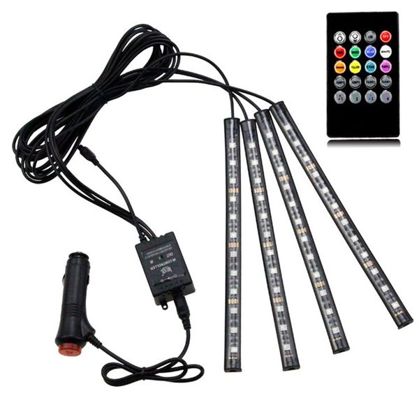 4x 36 leds car charge 12v 10w glow interior decorative lamps atmosphere blue inside foot light lamp with remote control y40
4x 36 leds car charge 12v 10w glow interior decorative lamps atmosphere blue inside foot light lamp with remote control y40