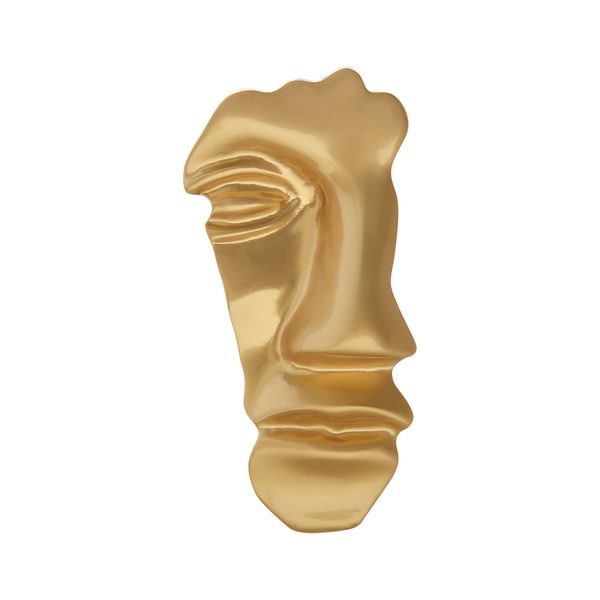 new piece of face brooches sculpture portrait corsage bag backpack clothes lapel pin hyperbolic classic big gold jewelry gift, Gray
new piece of face brooches sculpture portrait corsage bag backpack clothes lapel pin hyperbolic classic big gold jewelry gift, Gray