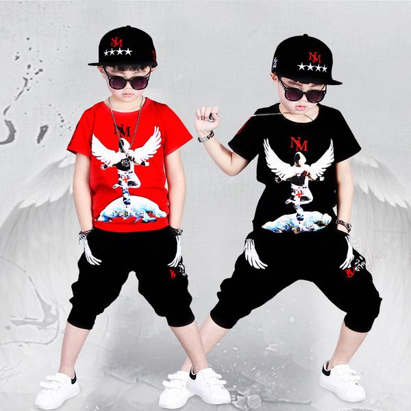 boys suits t-shirt and pants short sleeves summer street-swear cotton made handsome sportswear korean style t-shirts, White
boys suits t-shirt and pants short sleeves summer street-swear cotton made handsome sportswear korean style t-shirts, White