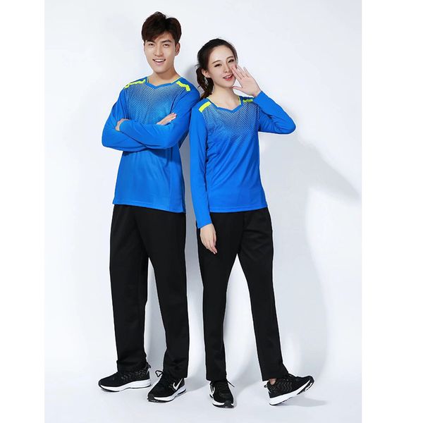 men&women autumn&winter badminton suits long-sleeved quick-dry t-shirt trousers table tennis clothes tennis suits, White;yellow
men&women autumn&winter badminton suits long-sleeved quick-dry t-shirt trousers table tennis clothes tennis suits, White;yellow