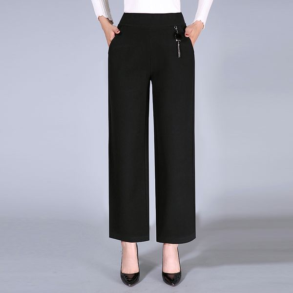 women's pants & capris 2021 plus size women woolen casual elastic high waist ankle length autumn winter trousers wide leg, Black;white
women's pants & capris 2021 plus size women woolen casual elastic high waist ankle length autumn winter trousers wide leg, Black;white