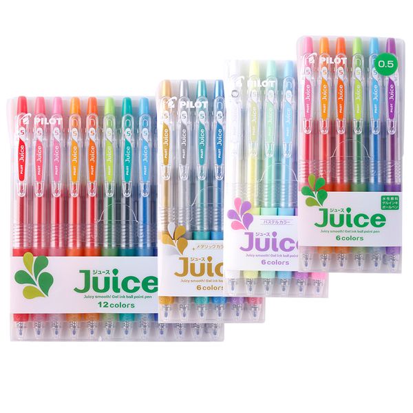pilot juice lju-10uf 0.5mm multicolor gel ball point pen japan 12 colors/set 6 colors/set office & school supplies
pilot juice lju-10uf 0.5mm multicolor gel ball point pen japan 12 colors/set 6 colors/set office & school supplies