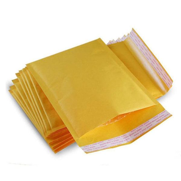 почтоотправителя kraft запечатывания пакет доставка малый размер (4.3*5.1 дюймовый) простой упаковка облегченный пэ пузырь мягкий конверты с