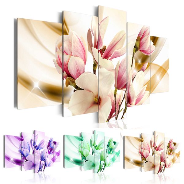 no framed 5 piece canvas paintings prints magnolia wall art picture canvas paintings wall decorations for living room home office artwork gi
no framed 5 piece canvas paintings prints magnolia wall art picture canvas paintings wall decorations for living room home office artwork gi