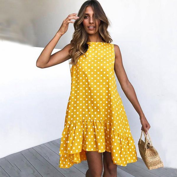 2020 summer dress polka dot dresses party short women plus size chiffon loose mini holiday dress female xxl xxxl yellow green, Black;gray
2020 summer dress polka dot dresses party short women plus size chiffon loose mini holiday dress female xxl xxxl yellow green, Black;gray