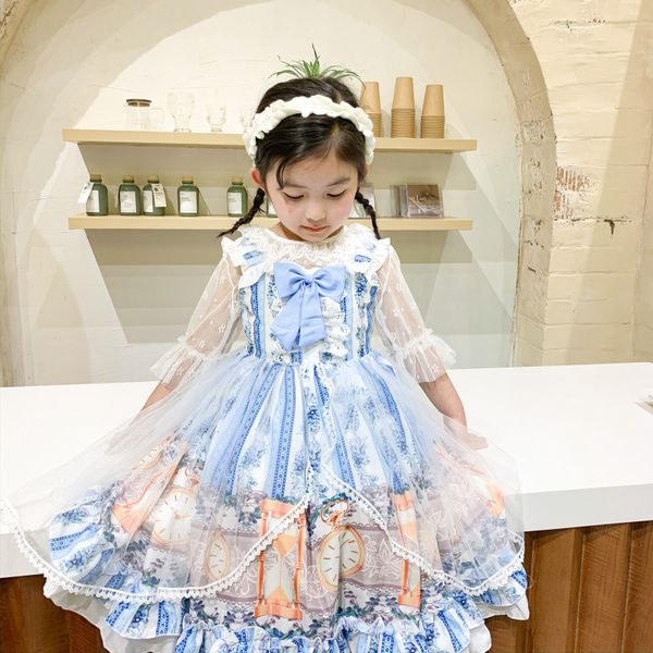 lovely girls lolita dress cotton cartoon printed design korean style bow lace summer dress little girl fairy princess dresszl654, Red;yellow
lovely girls lolita dress cotton cartoon printed design korean style bow lace summer dress little girl fairy princess dresszl654, Red;yellow