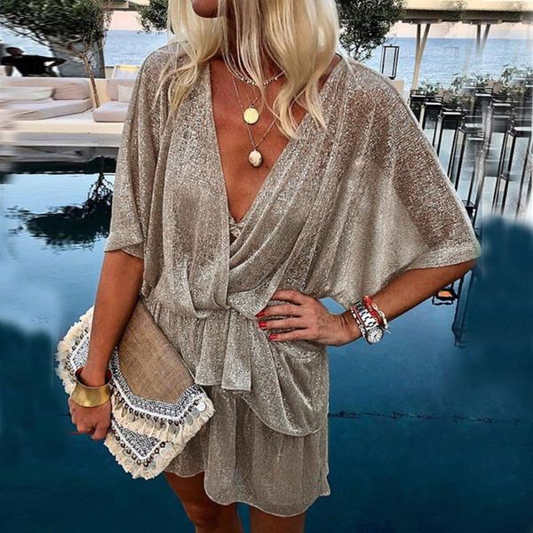 boho v-neck women dresses batwing sleeve loose dress with sashes high waist mini dress sukienki na lato zanzea #30, Black;gray
boho v-neck women dresses batwing sleeve loose dress with sashes high waist mini dress sukienki na lato zanzea #30, Black;gray