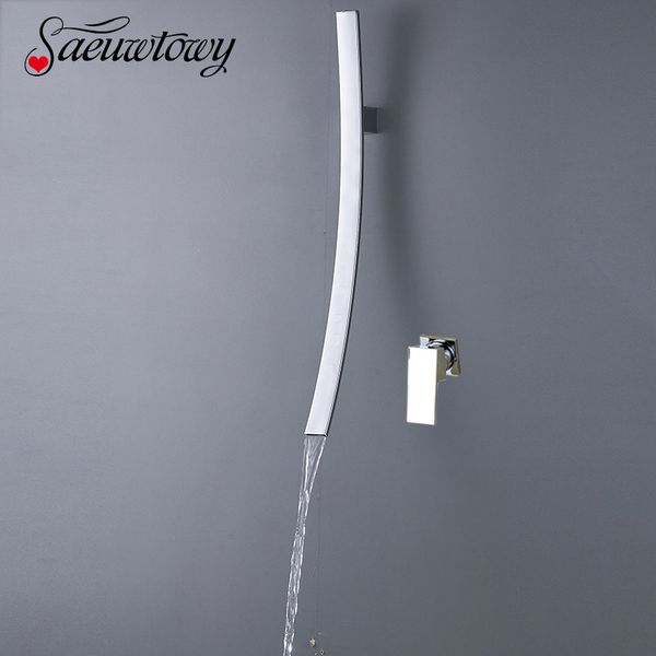 saeuwtowy chrome bathtub 70cm spout sink faucet one handle and dual holes wall mounted widespread bathroom tap
saeuwtowy chrome bathtub 70cm spout sink faucet one handle and dual holes wall mounted widespread bathroom tap