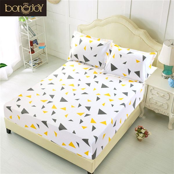 bonenjoy bed sheet with case geometric printed fitted sheet with elastic bed linen polyester mattress covers queen size
bonenjoy bed sheet with case geometric printed fitted sheet with elastic bed linen polyester mattress covers queen size