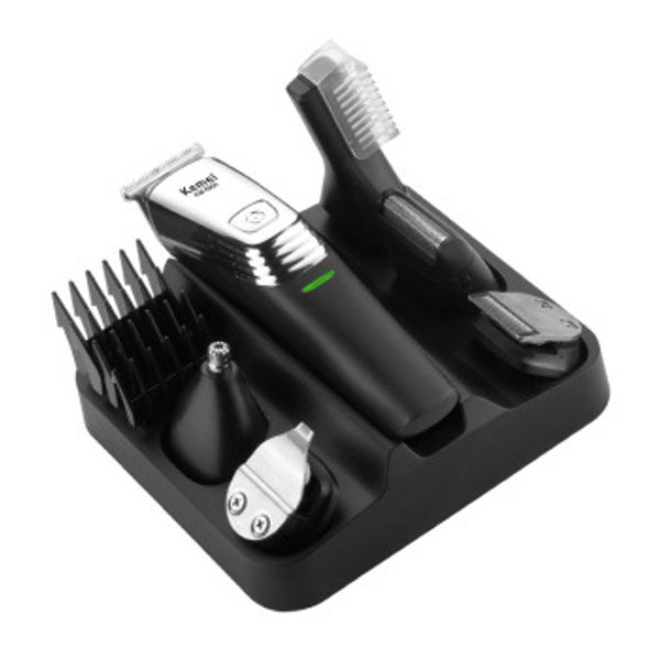 new rechargeable hair clippers 6 in 1 men shaving machine beard trimmer nose eyebrow shaver electric razor men's grooming kit 5900
new rechargeable hair clippers 6 in 1 men shaving machine beard trimmer nose eyebrow shaver electric razor men's grooming kit 5900