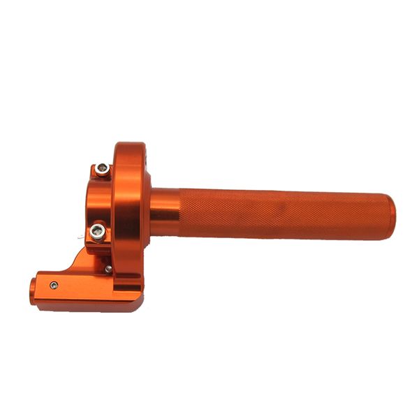 cnc aluminum motocross scooter quad red 7/8\" throttle grip handle 
cnc aluminum motocross scooter quad red 7/8\" throttle grip handle