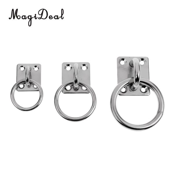 magideal heavy duty 304 stainless steel square pad eye plate eye hook + ring for marine boat industrial uses applications silver
magideal heavy duty 304 stainless steel square pad eye plate eye hook + ring for marine boat industrial uses applications silver