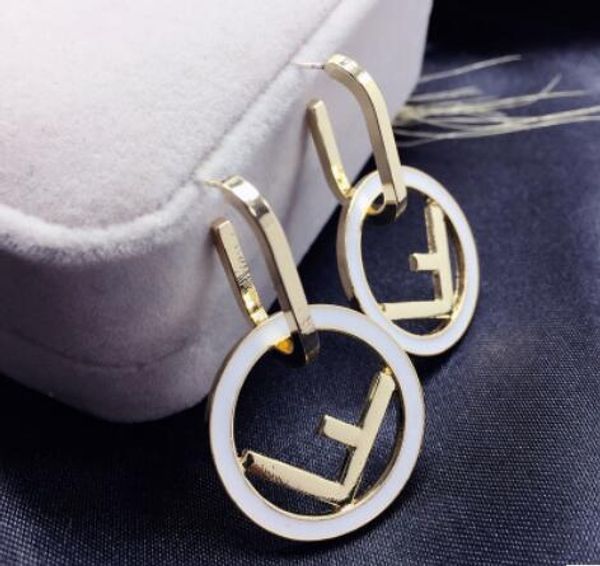 famous designer gold plated ear studs earring fashion stainless steel earrings with crystal for women2020, White
famous designer gold plated ear studs earring fashion stainless steel earrings with crystal for women2020, White