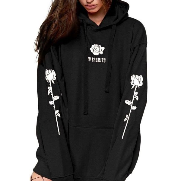 hoodies women 2018 brand female long sleeve rose floral hooded sweatshirt hoodie tracksuit sweat coat casual sportswear s-5xl, Black
hoodies women 2018 brand female long sleeve rose floral hooded sweatshirt hoodie tracksuit sweat coat casual sportswear s-5xl, Black