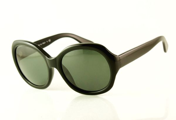 57mm new lens designer womens quality brand eyewear sunglasses 4191 lady oversized green sunglasses style round black, White;black
57mm new lens designer womens quality brand eyewear sunglasses 4191 lady oversized green sunglasses style round black, White;black
