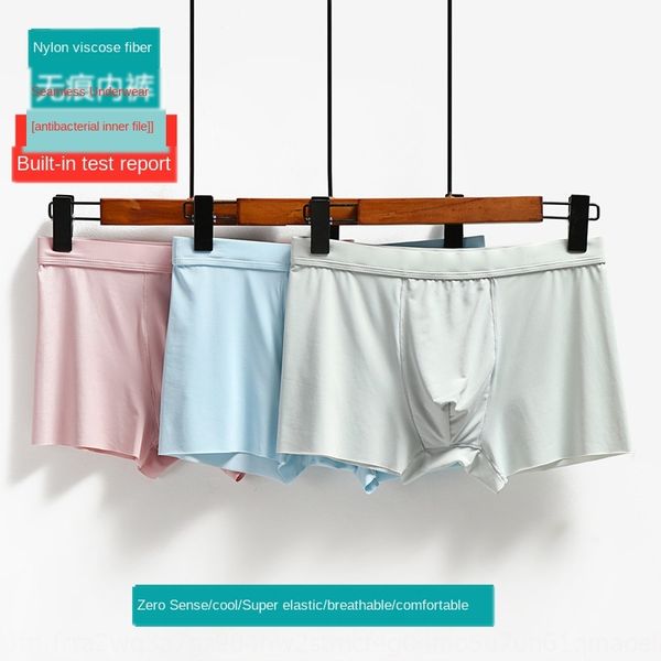 antibacterial nylon traceless ice men's underwear ice silk boxer underwear four-corner high elasticity breathable silk light, Black;white
antibacterial nylon traceless ice men's underwear ice silk boxer underwear four-corner high elasticity breathable silk light, Black;white