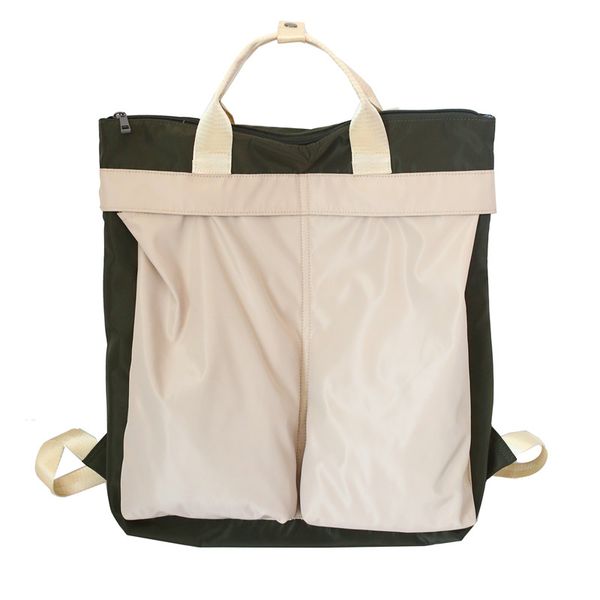 fashion couple bag personality trend backpack large capacity shoulder stitching color student bags
fashion couple bag personality trend backpack large capacity shoulder stitching color student bags