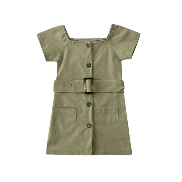 1-4y toddler kids baby girl dress+belt off shoulder solid button straight pageant party dress princess clothes, Red;yellow
1-4y toddler kids baby girl dress+belt off shoulder solid button straight pageant party dress princess clothes, Red;yellow