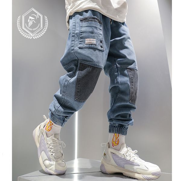 golomise men fashion loose embroidery safari style harem jogger denim casual ankle-length hip hop jeans, Blue
golomise men fashion loose embroidery safari style harem jogger denim casual ankle-length hip hop jeans, Blue