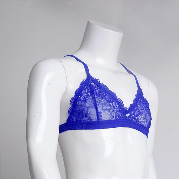 men's sissy lingerie bralette adjustable shoulder straps smooth lace bra, Black;white
men's sissy lingerie bralette adjustable shoulder straps smooth lace bra, Black;white